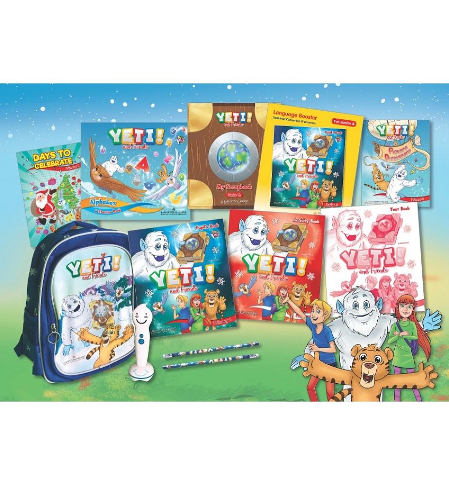 YetiandFriendsJuniorAPremiumPackwithTalkingPenandSchoolbag