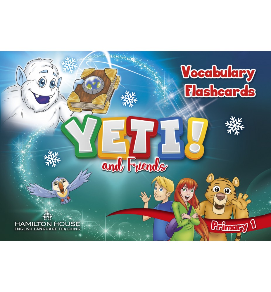 Yeti and Friends Vocabulary Flash Cards