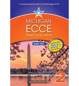 Michigan ECCE Practice Tests 2 Class Audio CDs  2021 Test Format