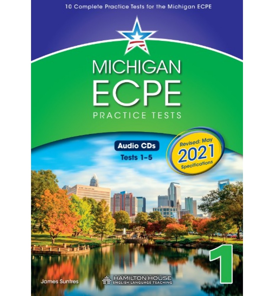 Michigan ECPE Practice Tests 1 Class audio CDs  2021 Format