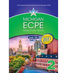 Michigan ECPE Practice Tests 2 Class audio CDs 2021 Format