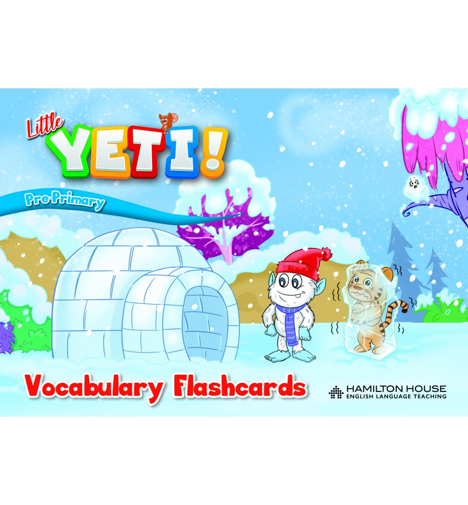 Little Yeti Vocabulary Flash Cards