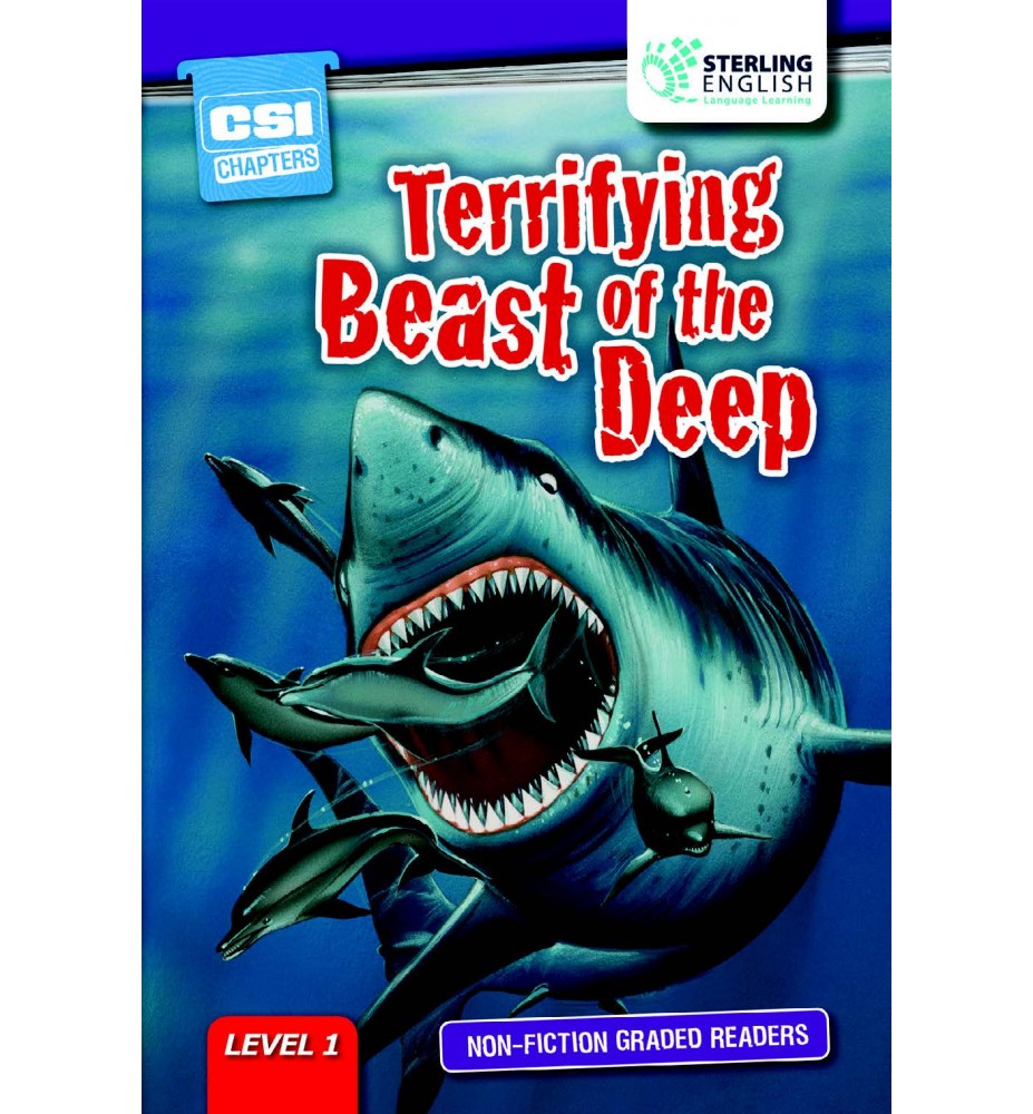 Sterling English Non-fiction Graded Readers TERRIFYING BEAST OF THE DEEP Level 1