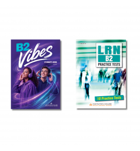 B2 Vibes Hybrid Pack with LRN B2 Practice Tests