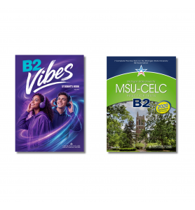 B2 Vibes Hybrid Pack with MSU B2 Practice Tests