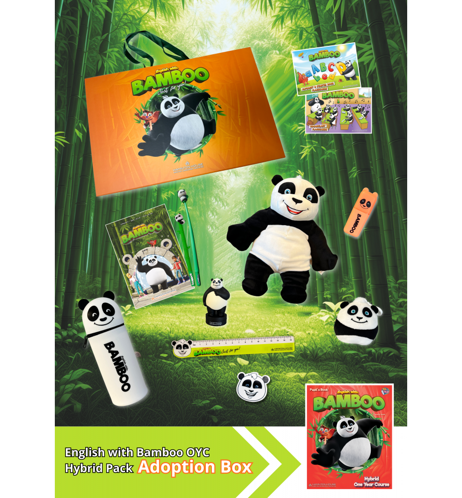 English with Bamboo One Year Course Hybrid Pack Adoption Box