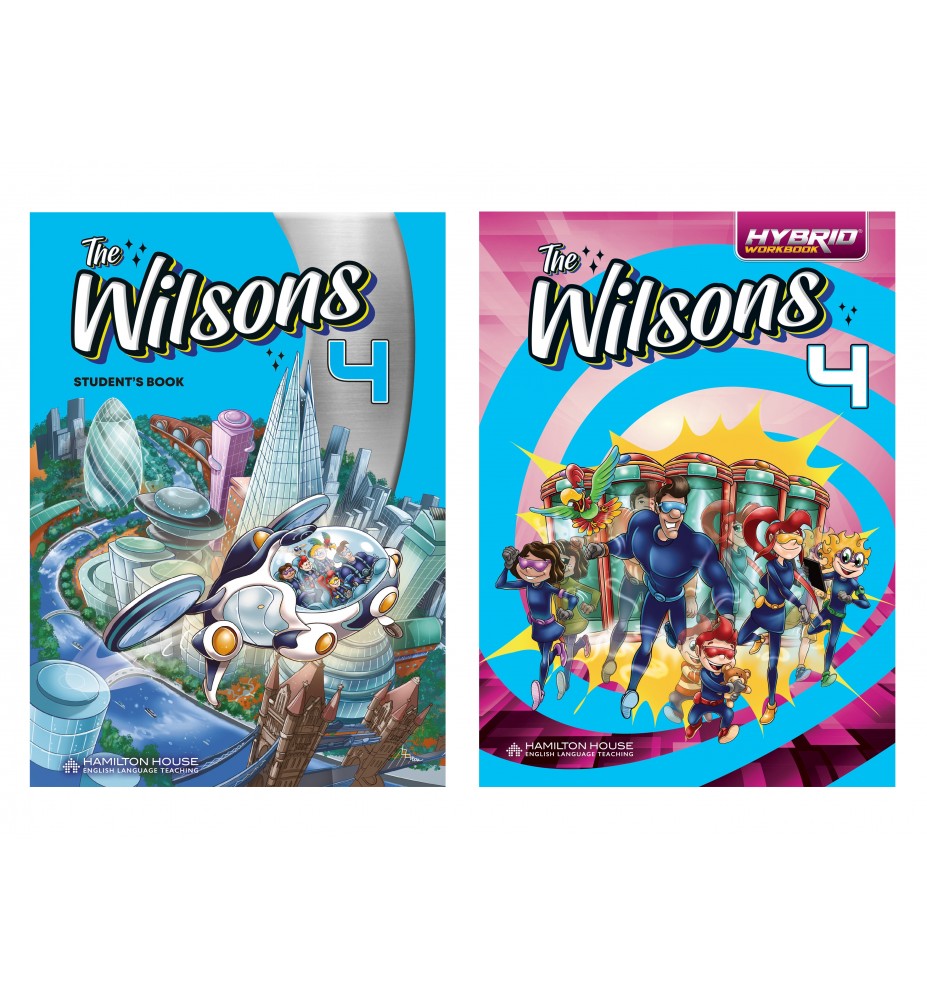 The Wilsons 4 Student's Book and Hybrid Workbook Pack